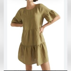 Seed Heritage Olive Mini Dress